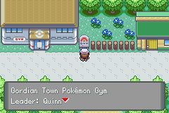 Quinn, Gordian City Gym Leader First Half
