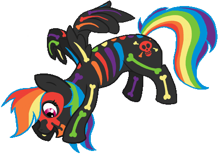 Rainbow Dash Halloween

"Rainbone" Dash, get it?