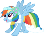 Rainbow Dash Royal Wedding Avatar