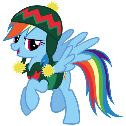 Rainbow Dash - Winter

Dressed 20% warmer for the 20% colder weather.
