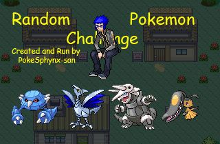 Random Pokemon Challenge Intro