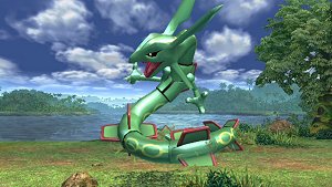 Rayquaza as a boss.