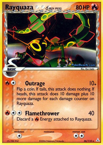 Rayquaza: Enraged Flames!