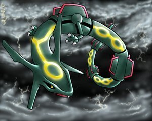 Rayquaza In A Hurricane