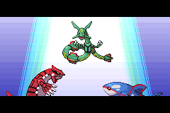 Rayquaza: shut the f*** up

groudon: oh shit Dx
kyogre: fuck D:

 xD ahaha
Emerald