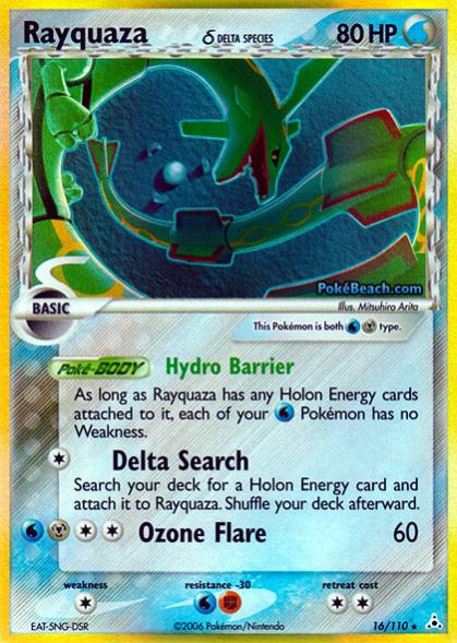 Rayquaza: Water Speciality!