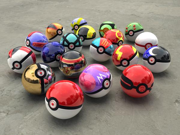 Real-life Pokeballs!