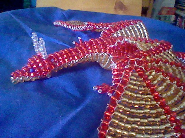 Red and Gold Dragon (Close-up)