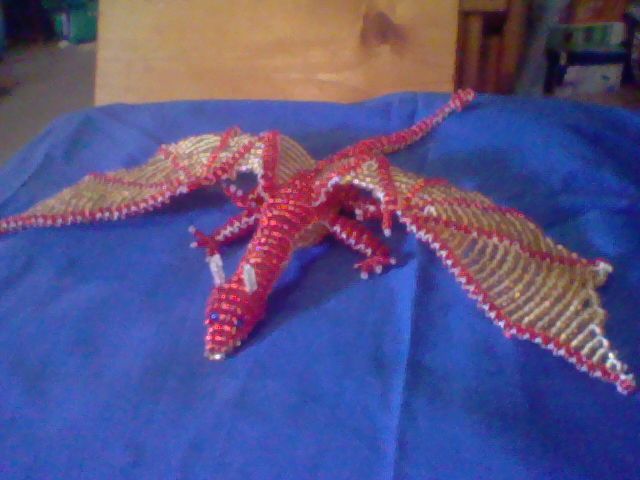 Red and Gold Dragon