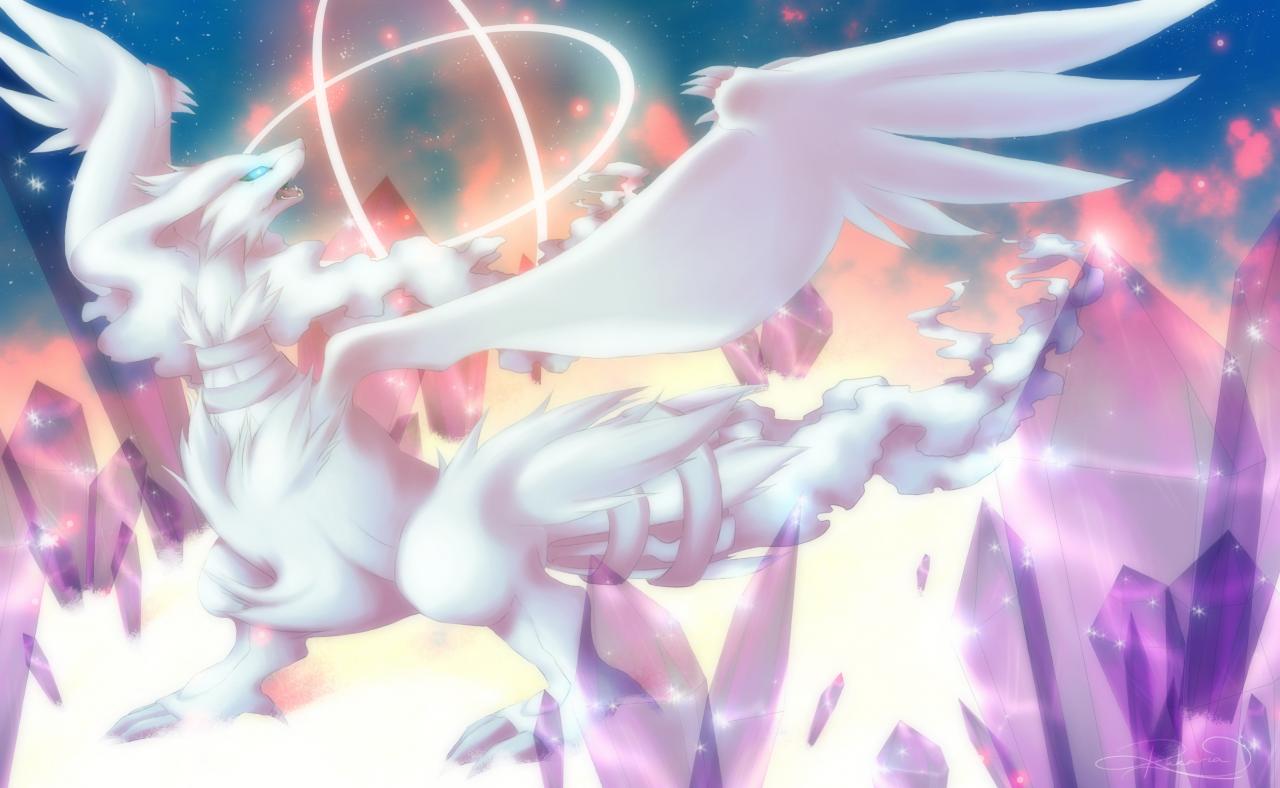 Reshiram Wallpaper by Rukaria
