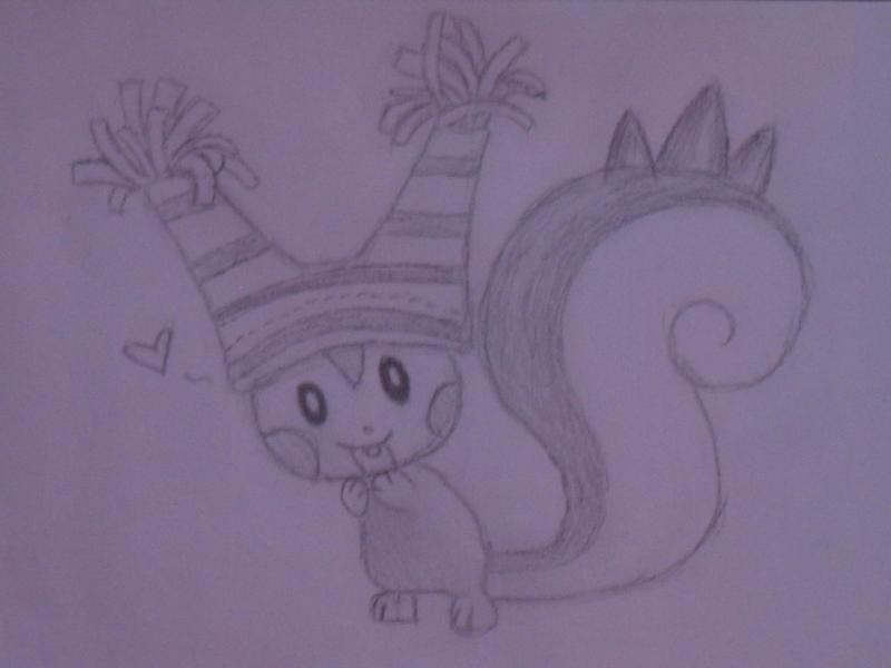 RISU!!! lolzz i drew my Pacharisu figure XD
