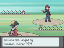 Rival Battle in HeartGold and SoulSilver.