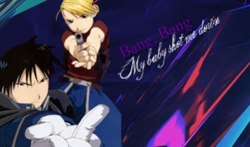 Roy and Riza from Fullmetal Alchemist. I know this banner still needs work, but it's probably my best one yet.
