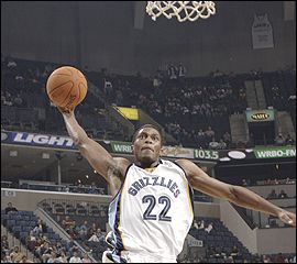 Rudy Gay of the Memphis Grizzlies