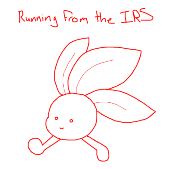 running from the IRS