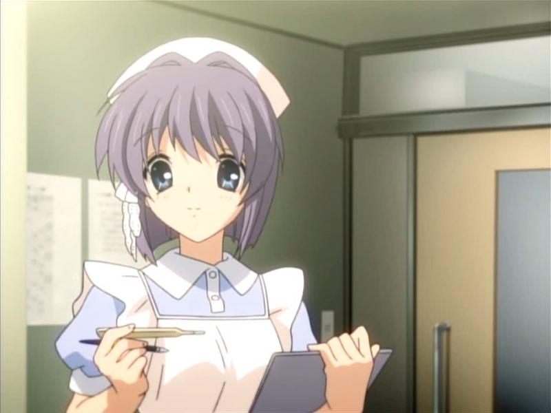 Ryou as a nurse