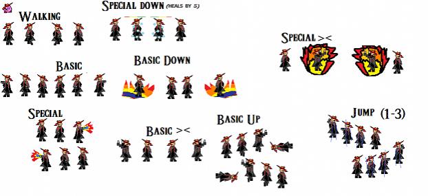 Ryuta Sprite Sheet (Credit to braminoid)
