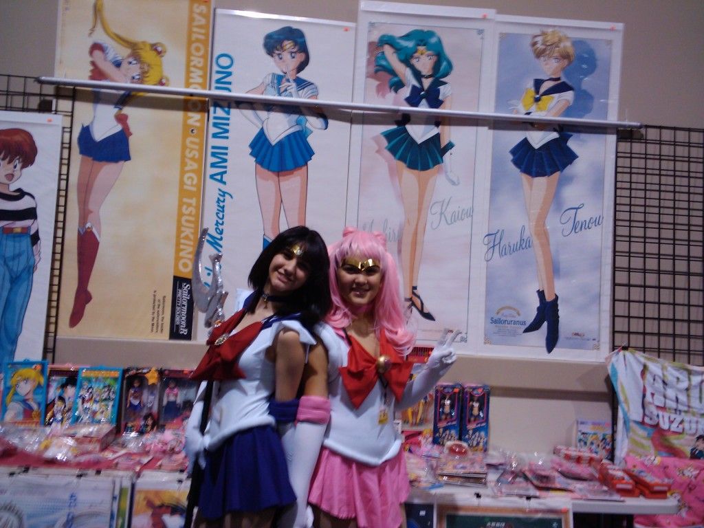 Sailor Saturn and Sailor Chibi Moon - Sailor Moon SuperS