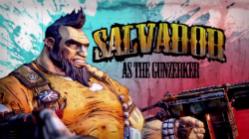 Salvador as the Gunzerker