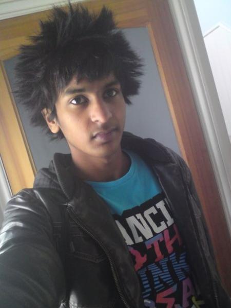 Same day, about to go out.