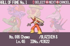 Sapphire Re-run Team:
Ludicolo
Gardevoir
Salamence
Blaziken
Swellow

Helper:
Tropius