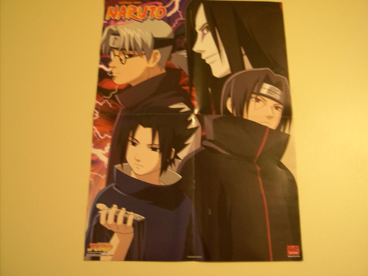 Sasuke, Kabuto, Itachi and Orichimaru