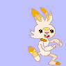 Scorbunny shiny front base