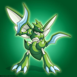 Scyther Just being Awesome