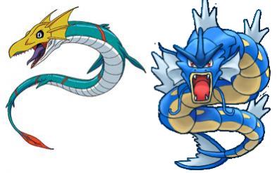 Seadramon &Gyarados
