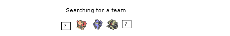 Searching for team