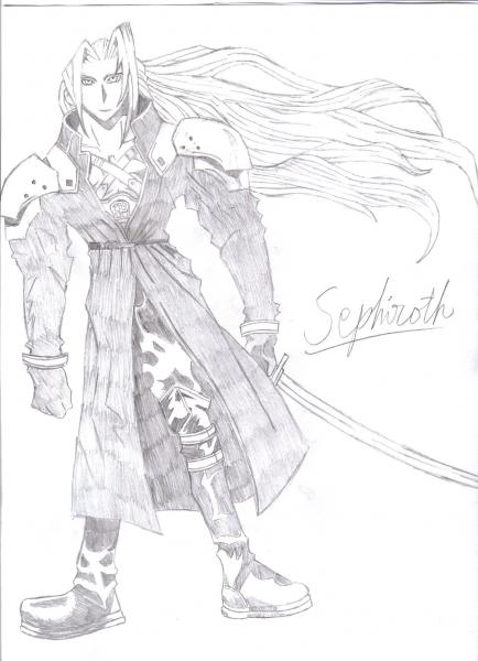 Sephiroth

Good drawing, only two years old.