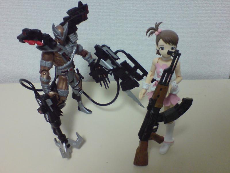 Shadow Hawk and Ami with an AK