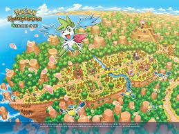 Shaymin over the whole region, such a good sight