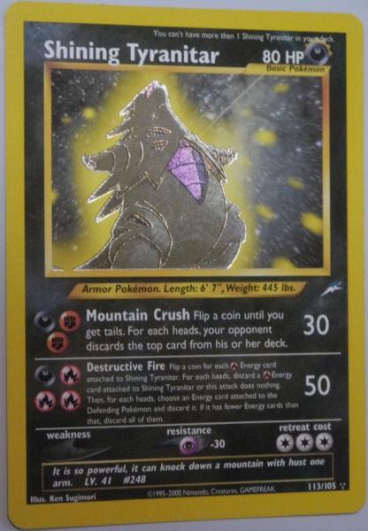 Shining tyranitar