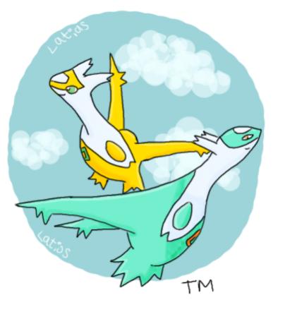 Shiny Latios and Latias