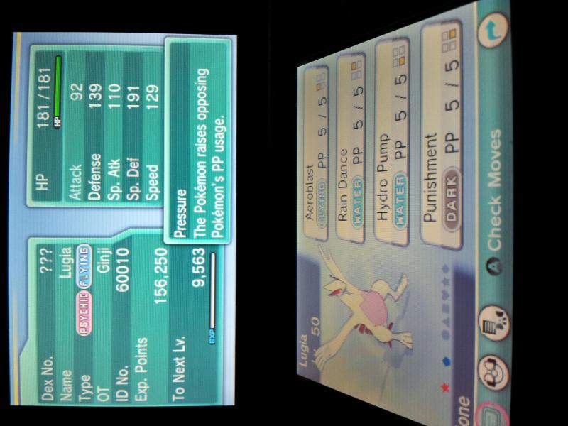 Shiny Lugia after 766 SRs