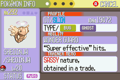 Shiny Shedinja