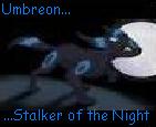 Shiny Umbreon in Moonlight