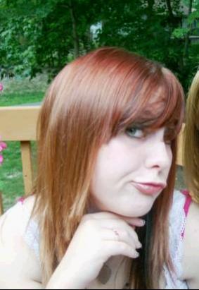Silly face.