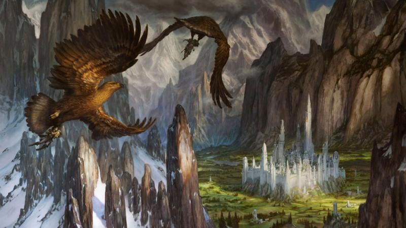 Silmarillion's lit
This is an illustration of Gondolin, the hidden city