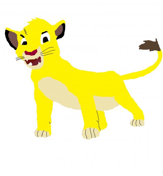 Simba from the Lion King