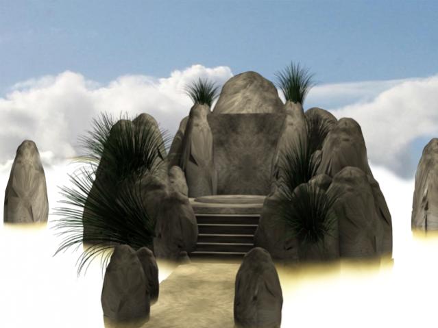 Sky Temple with BKRND
