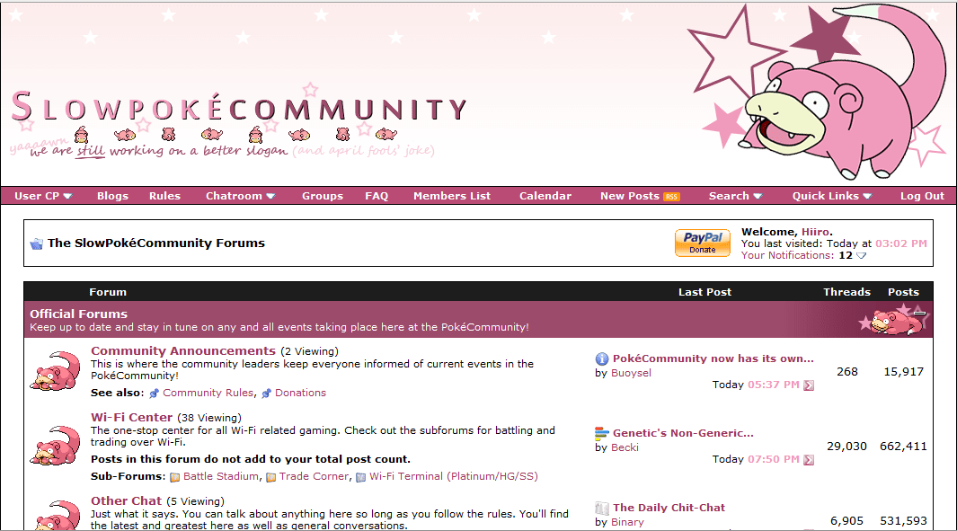 SlowpokéCommunity - Apr. 3rd 2010, get it?