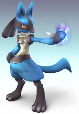 Smash Bros Brawl Lucario