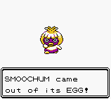 SMOOCHUM came out of its EGG!