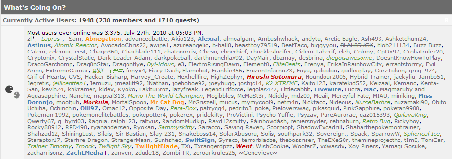 So many users online! (yes this was captured from my alt)