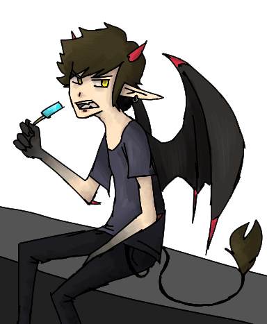 some demon guy
