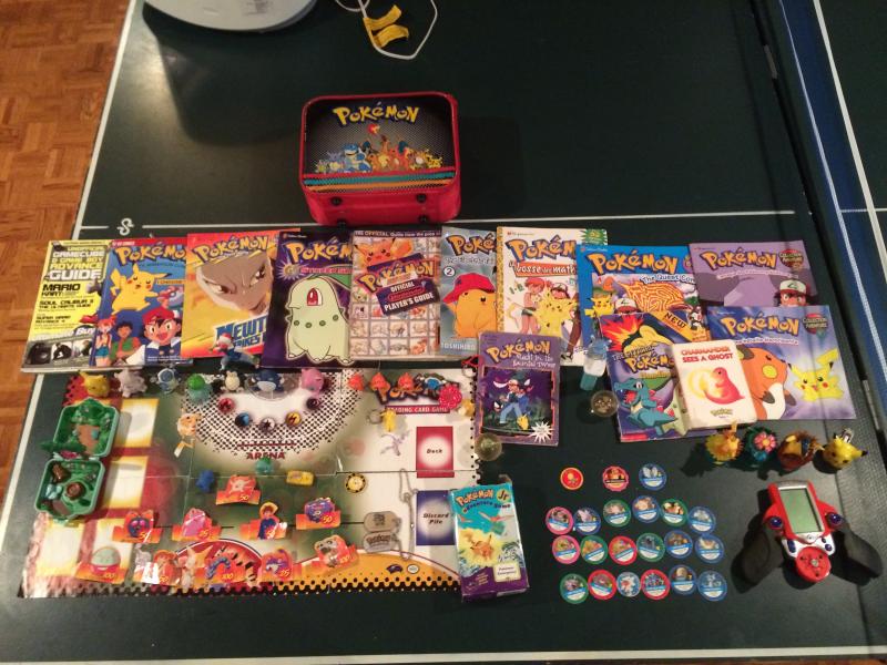 Some miscellaneous Pokemon stuff that I have