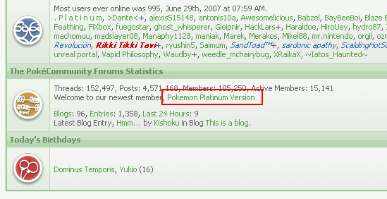Someone called Pokémon Platinum?! o.o