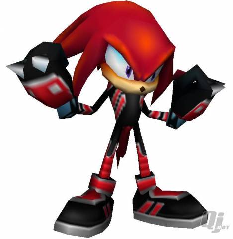 Sonic Rivals PSPArtwork1510Knuckles Leather qjpreviewth
